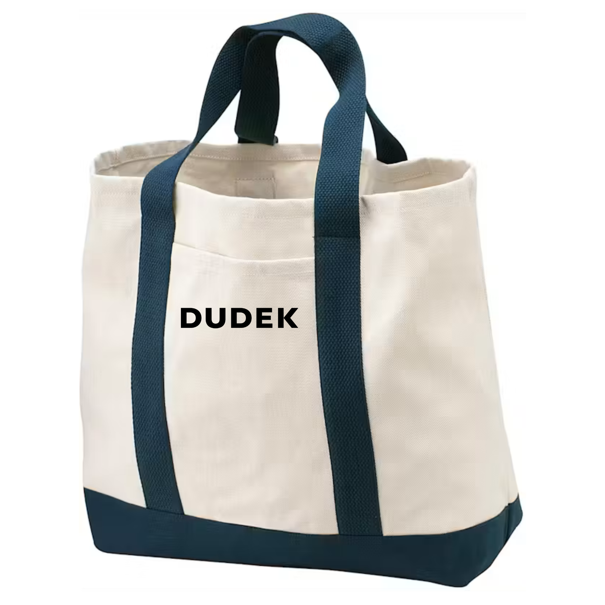Port Authority Ideal Twill Two-Tone Shopping Tote