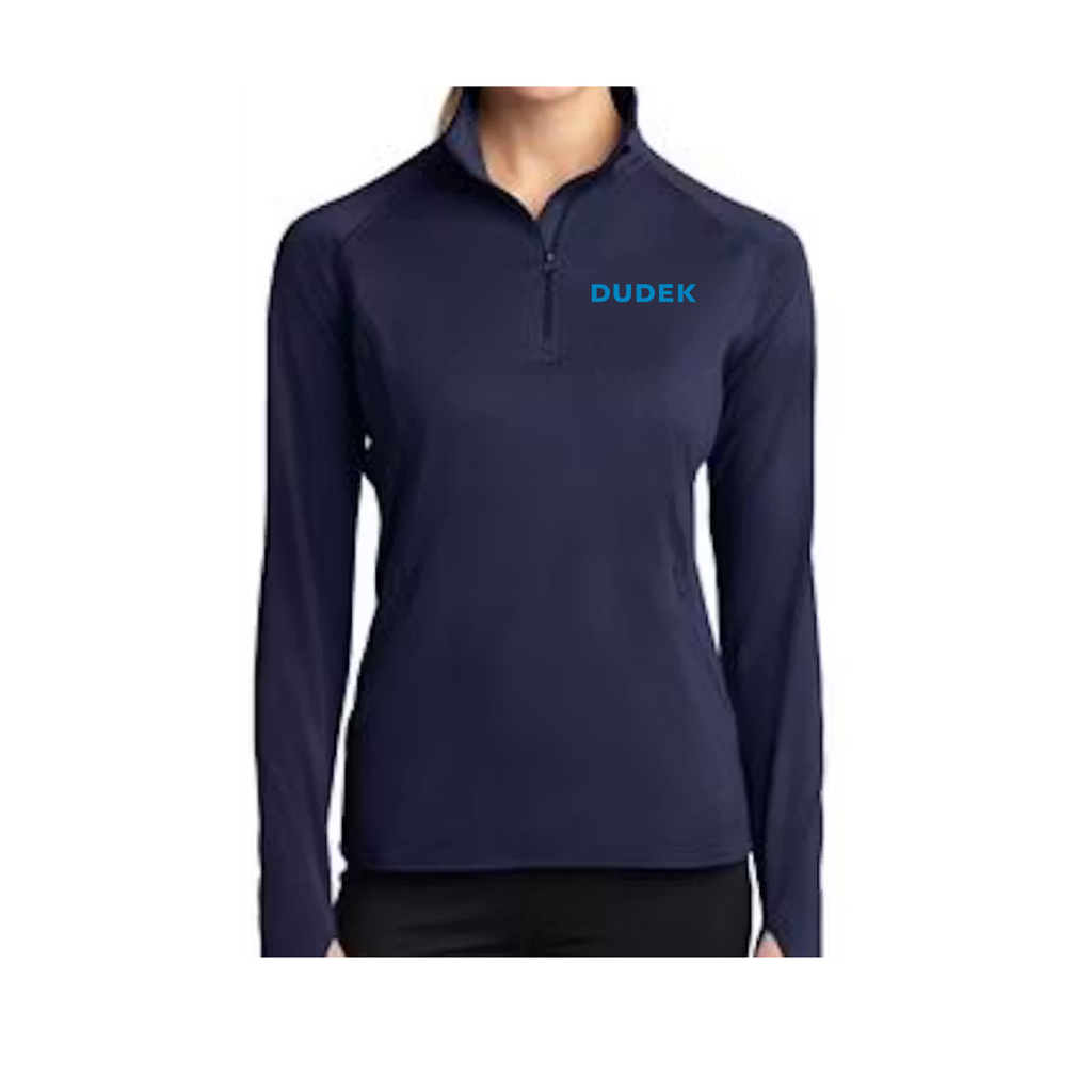 Sport-Tek Women's Sport-Wick Stretch 1/2-Zip Pullover