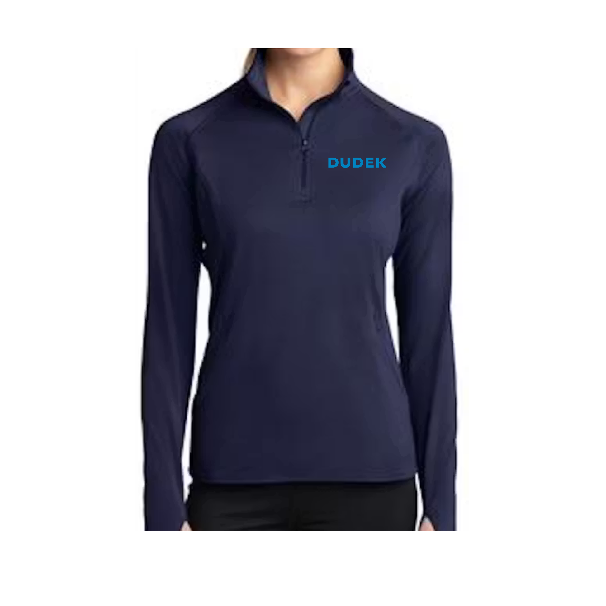 Sport-Tek Women's Sport-Wick Stretch 1/2-Zip Pullover