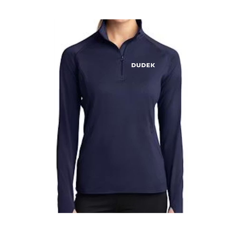Sport-Tek Women's Sport-Wick Stretch 1/2-Zip Pullover