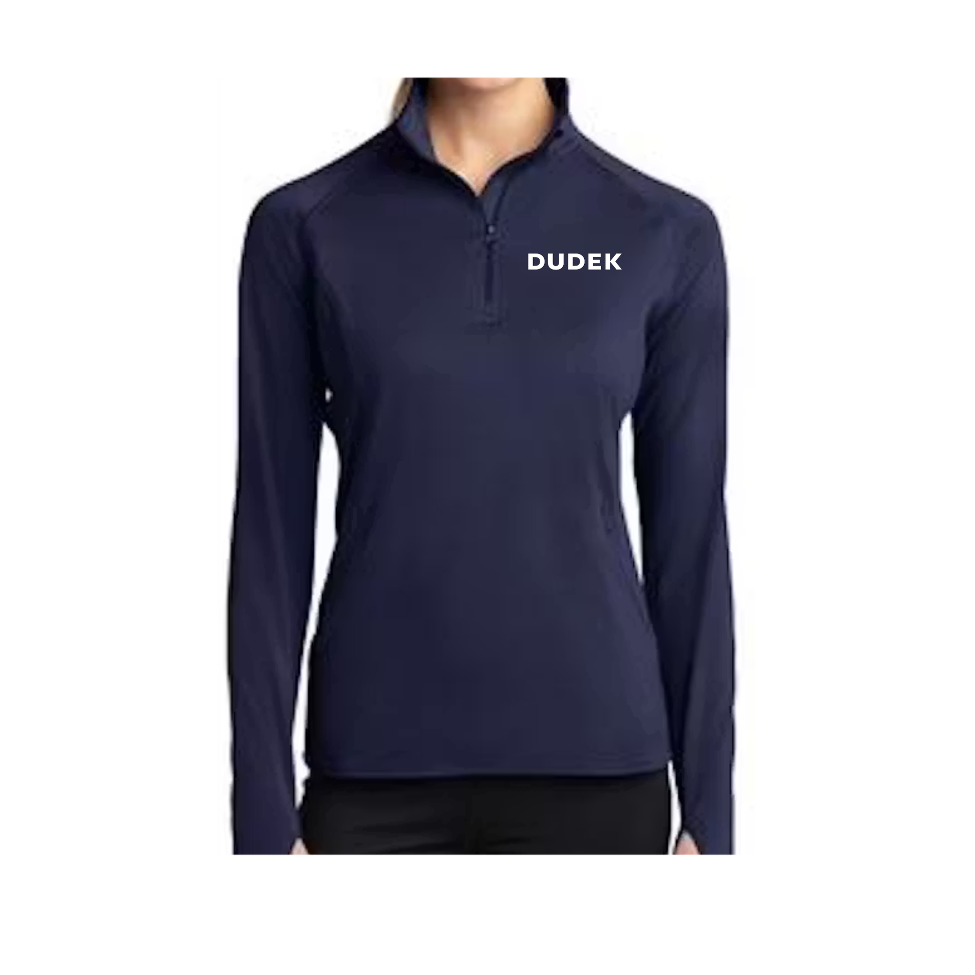 Sport-Tek Women's Sport-Wick Stretch 1/2-Zip Pullover