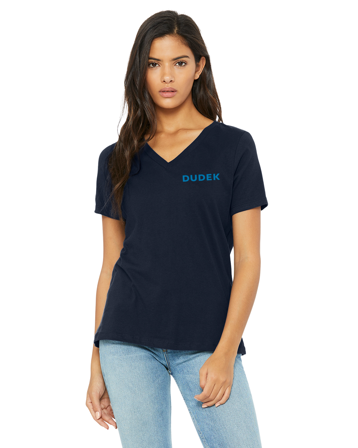 Women's Relaxed Jersey V-Neck T-Shirt